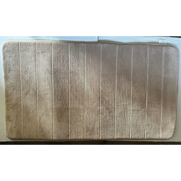 Yimobra Memory Foam Bath Mat Set of 2 44x24 and 24x17‎ Machine Washable Camel - Picture 6 of 10